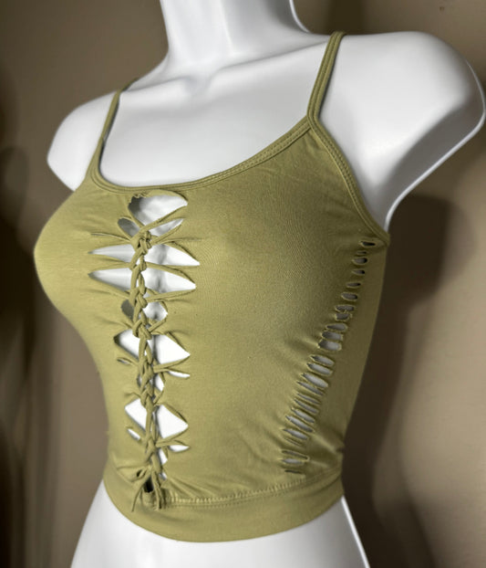 LILY GREEN TOP
