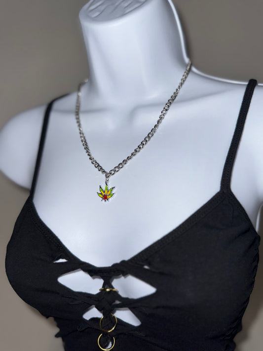 SILVER HAZE NECKLACE