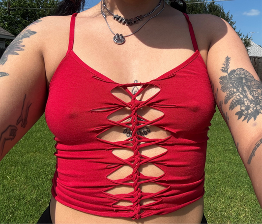 CHERRY RED TOP
