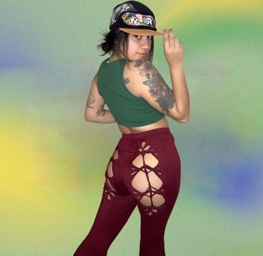 BERRY CHEEKY FLARES