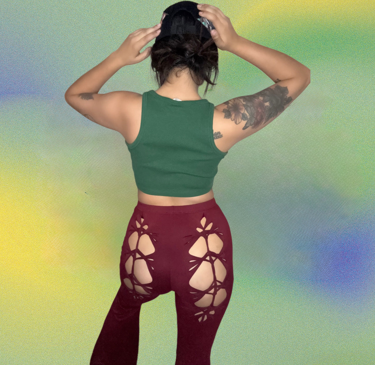 BERRY CHEEKY FLARES
